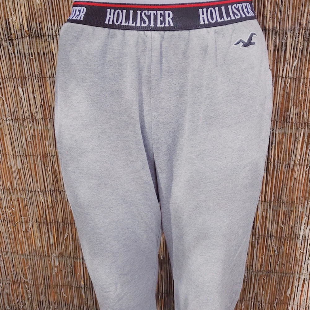 Gray Hollister Sweatpants